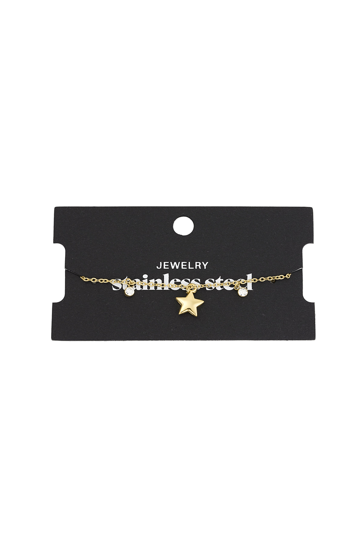 Bracelet star sign - Gold color h5 Picture3