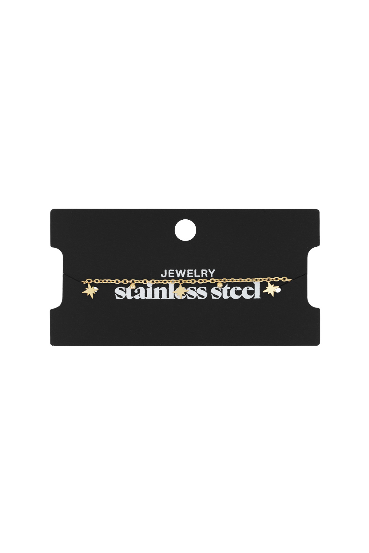 Shining stars bracelet - Gold hallmark Picture2