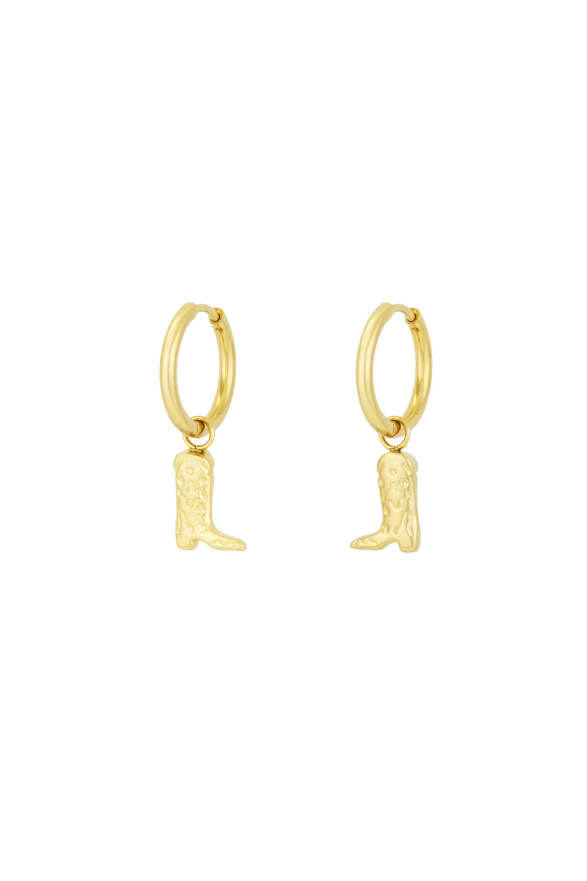 Cowgirl earrings - Gold color 2