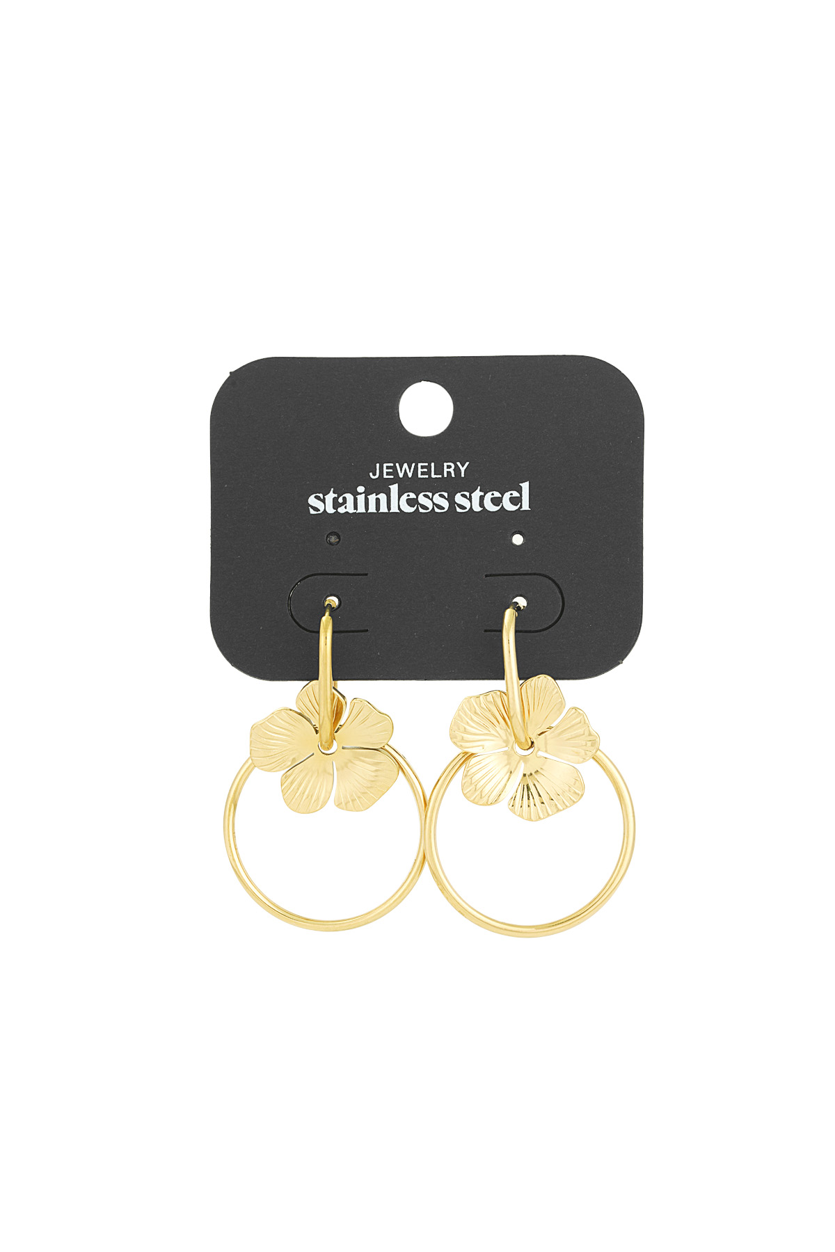 Petal perfection earrings - Gold color Picture3