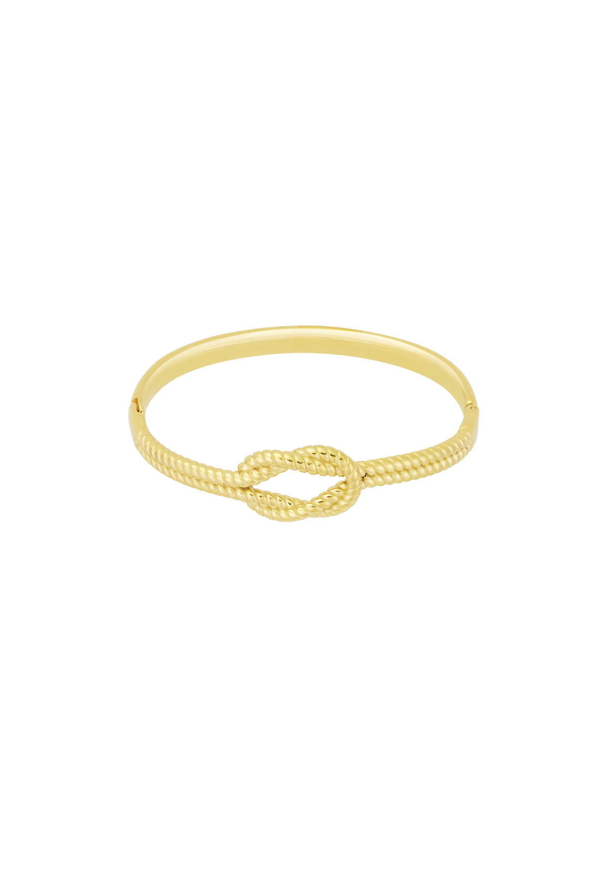 Bracelet with knot - Gold color 