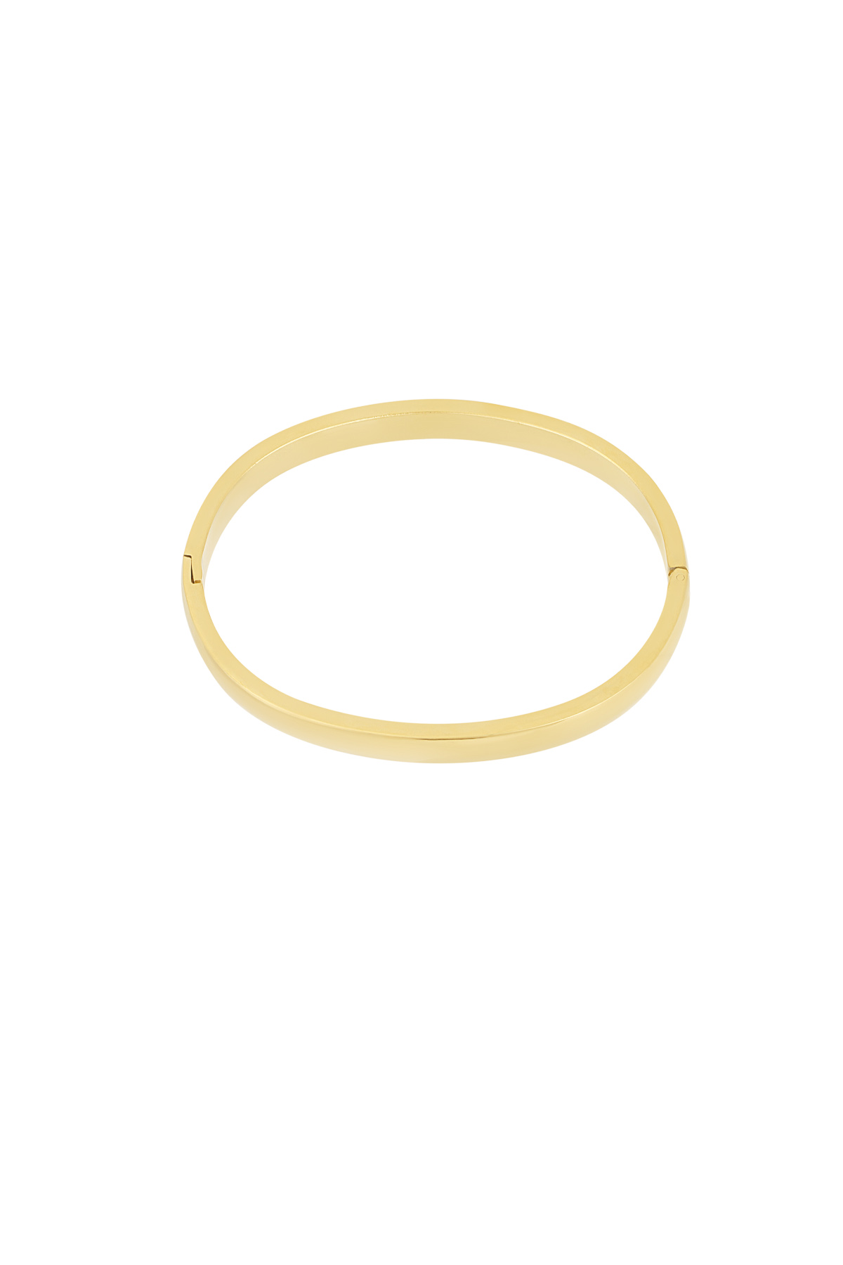 Classic bangle bracelet - Gold color h5 