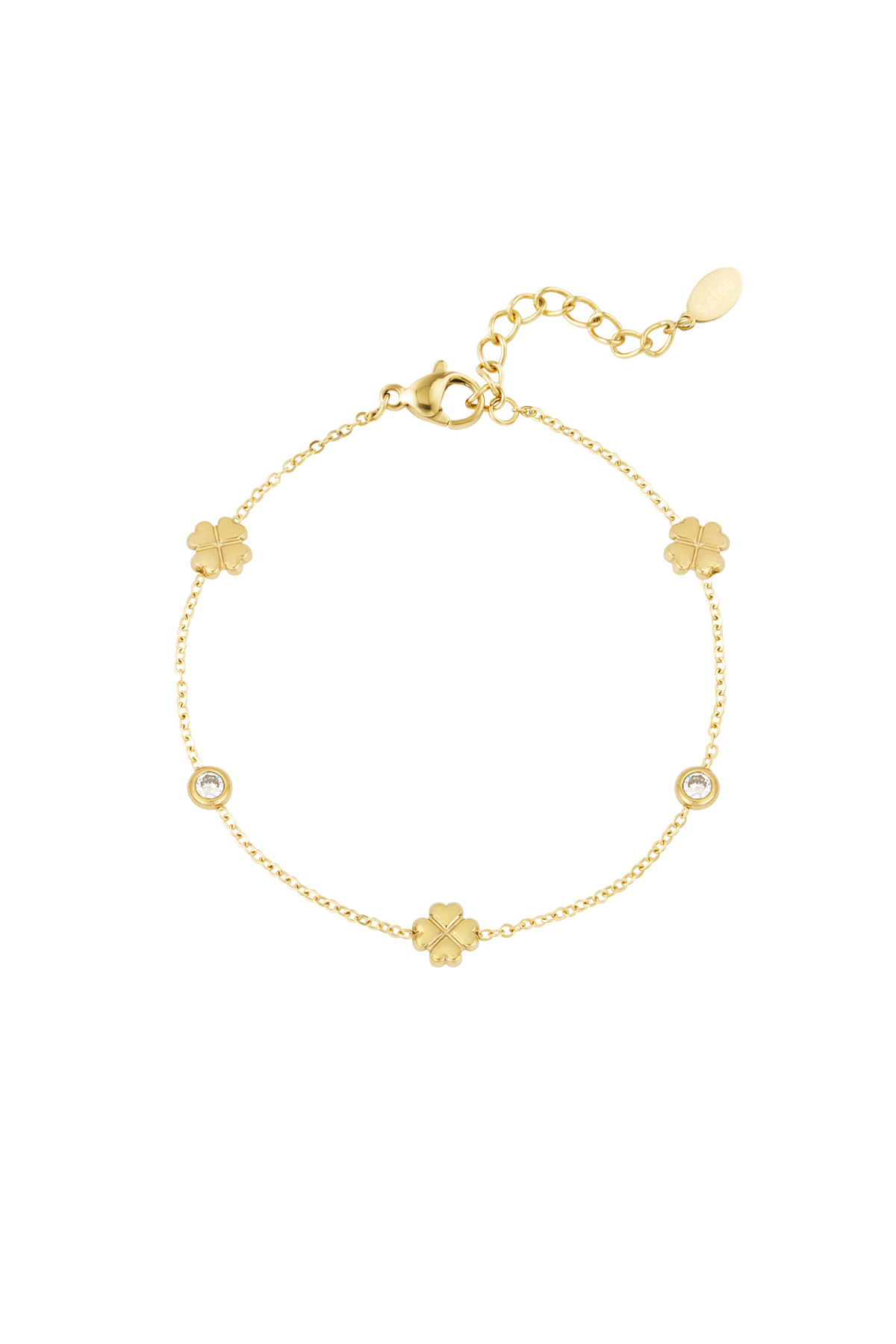 Gleaming luck bracelet - Gold color h5 