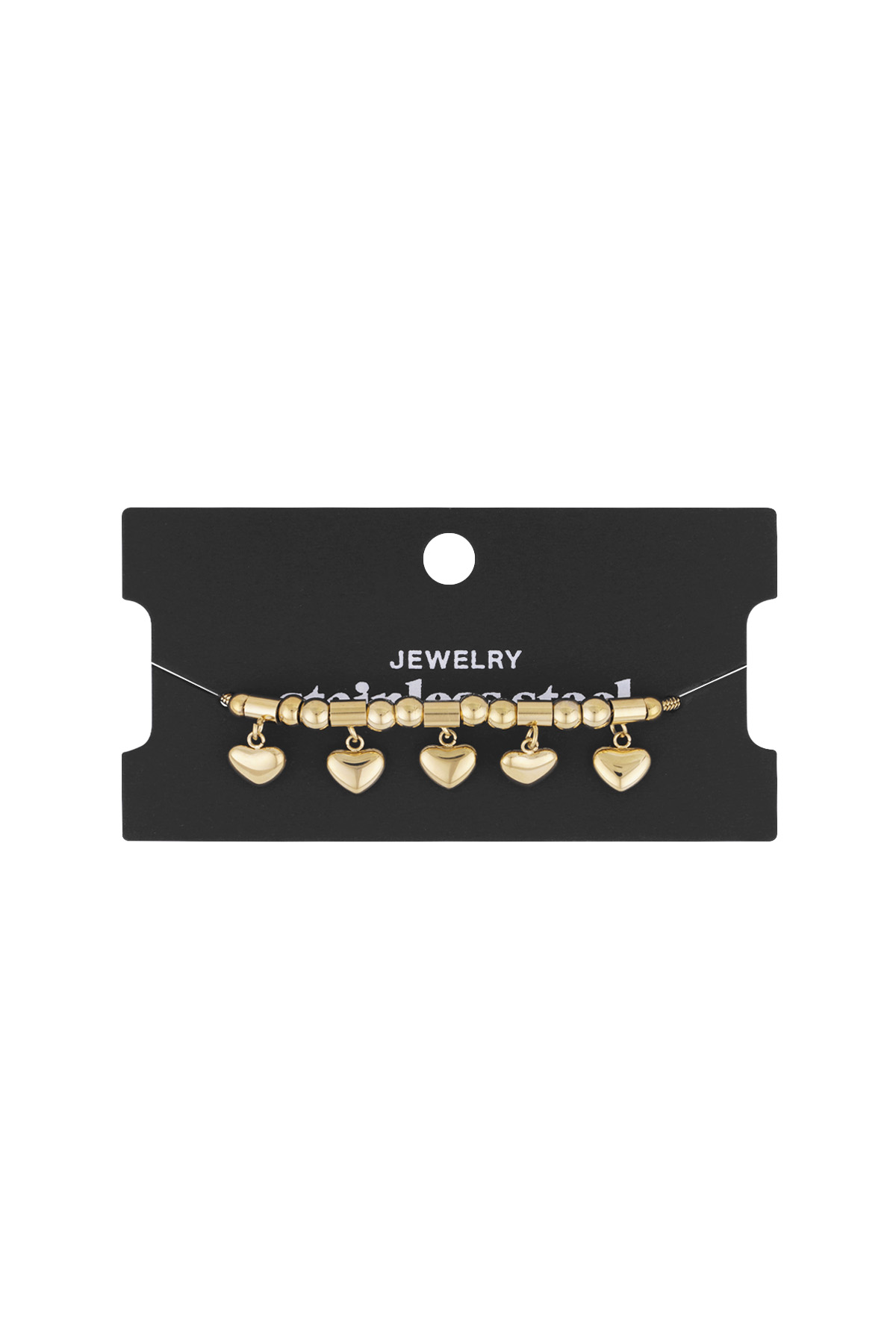 Love Love Love bracelet - gold color Picture2