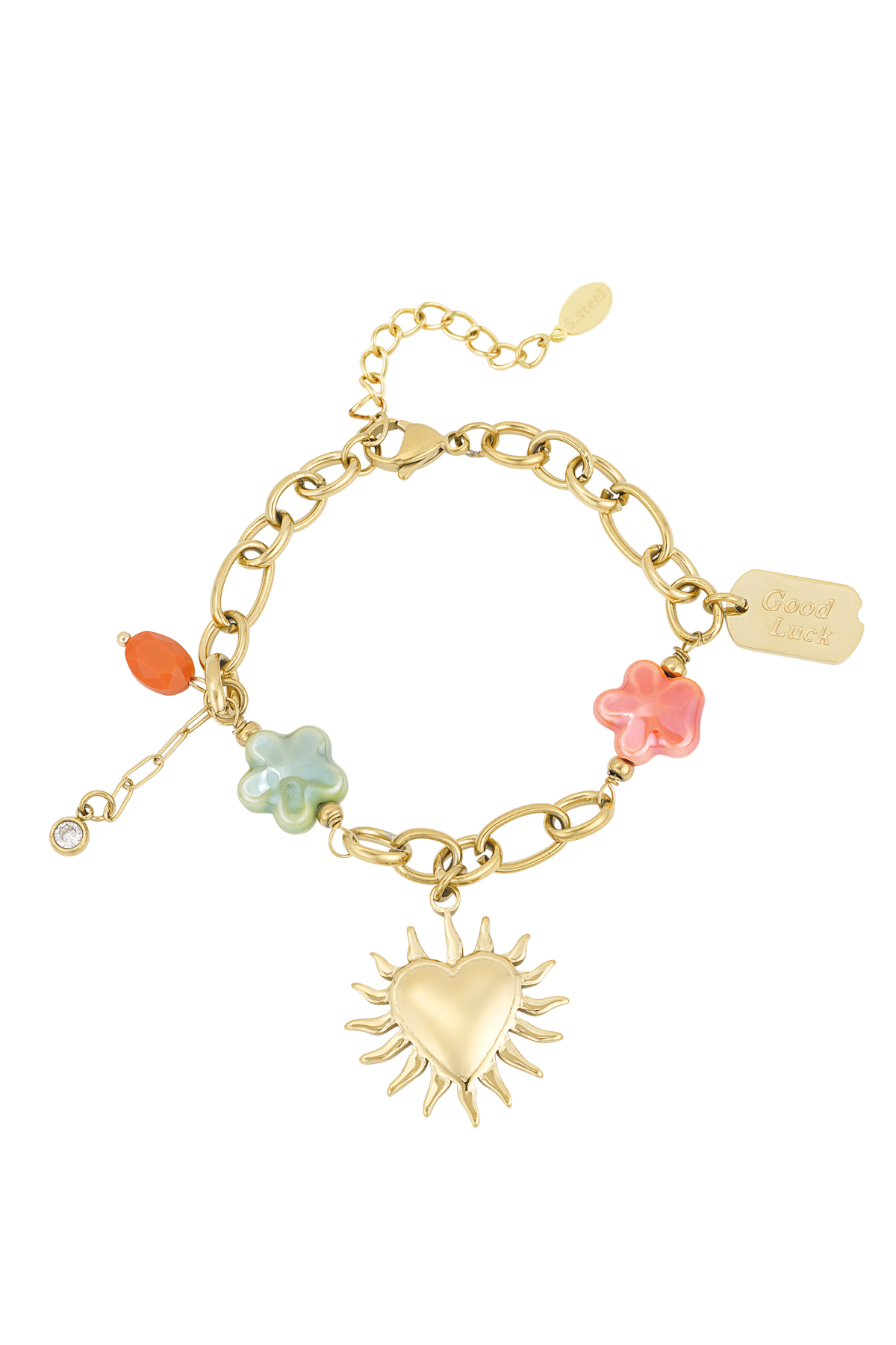 Charm Couture Armband - Goldfarben h5 