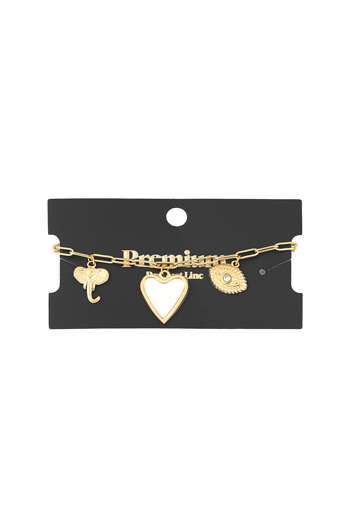 Heartstrings-Armband - Goldfarben 2