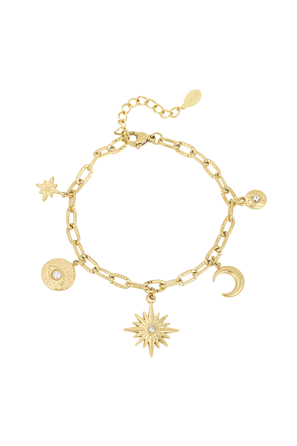 Shine bright bracelet - Gold color h5 