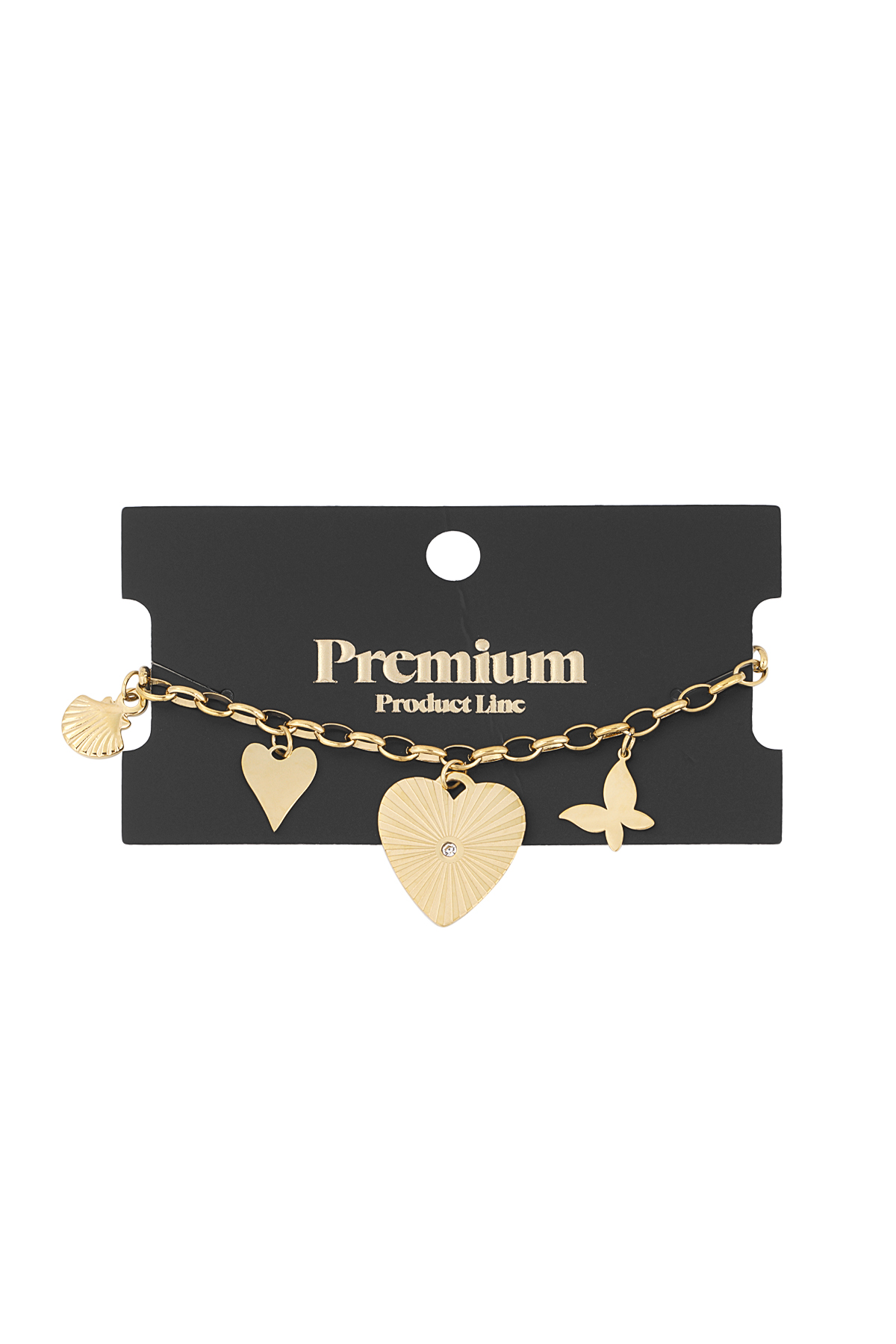 Love's embrace bracelet - Gold color h5 Picture2