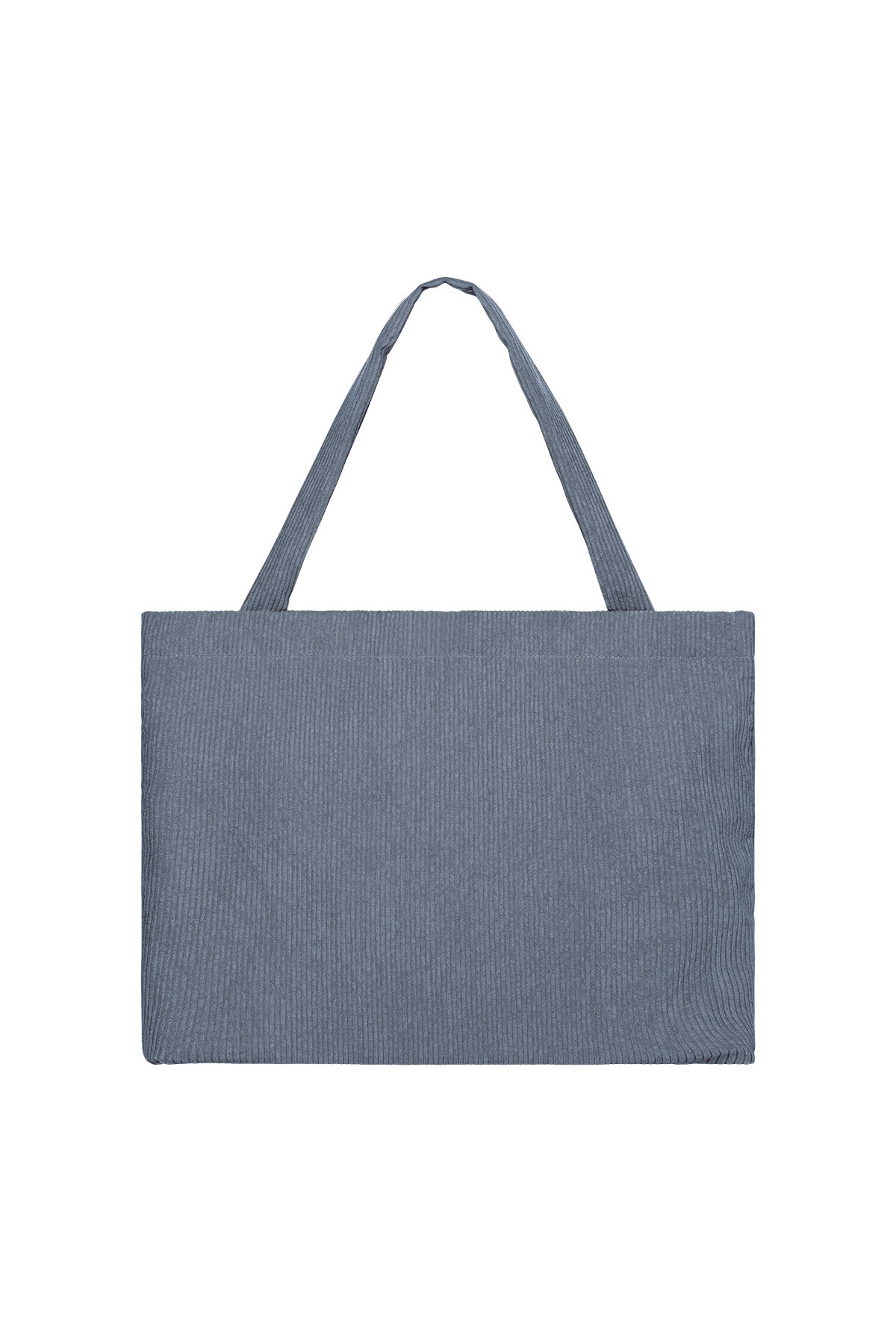 Shopper bag corduroy - grey h5 