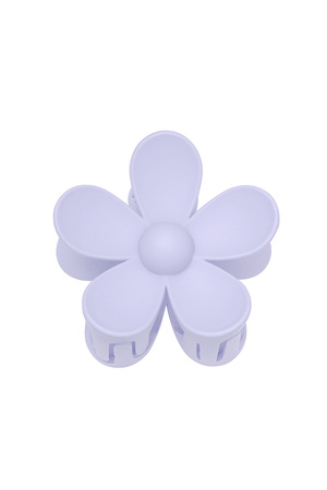 Solid color matte daisy flower hair clip- Resin h5 