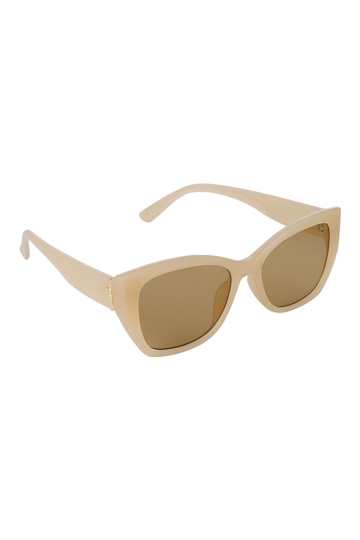 Basic-Sonnenbrille - beige PC One size