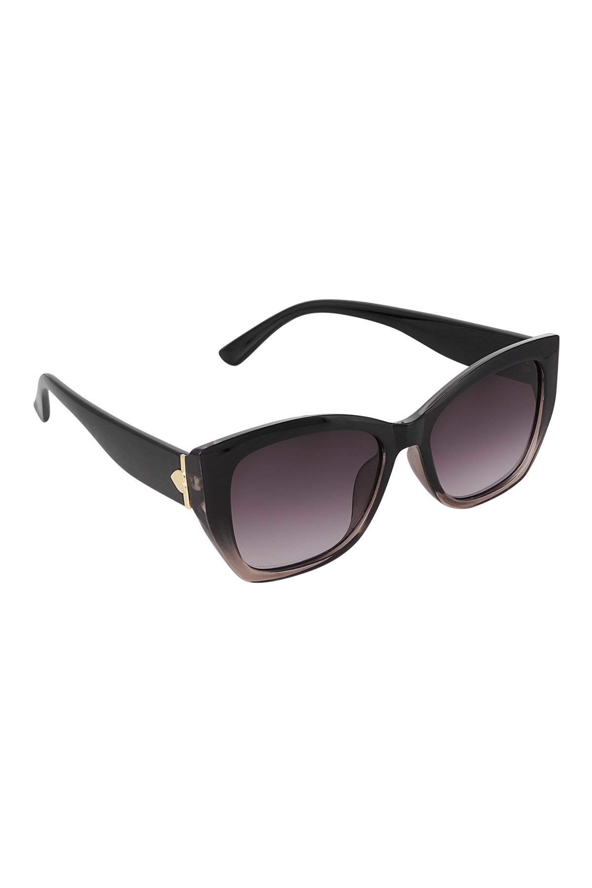 Basic sunglasses - black/ombre Black & Gold PC One size h5 