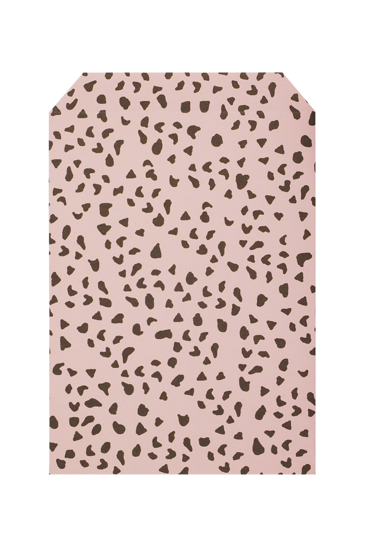 Jewelery envelope with dots pink