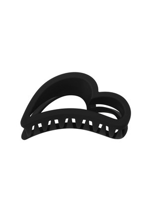 Flügel-Haarspange – schwarzer Kunststoff h5 