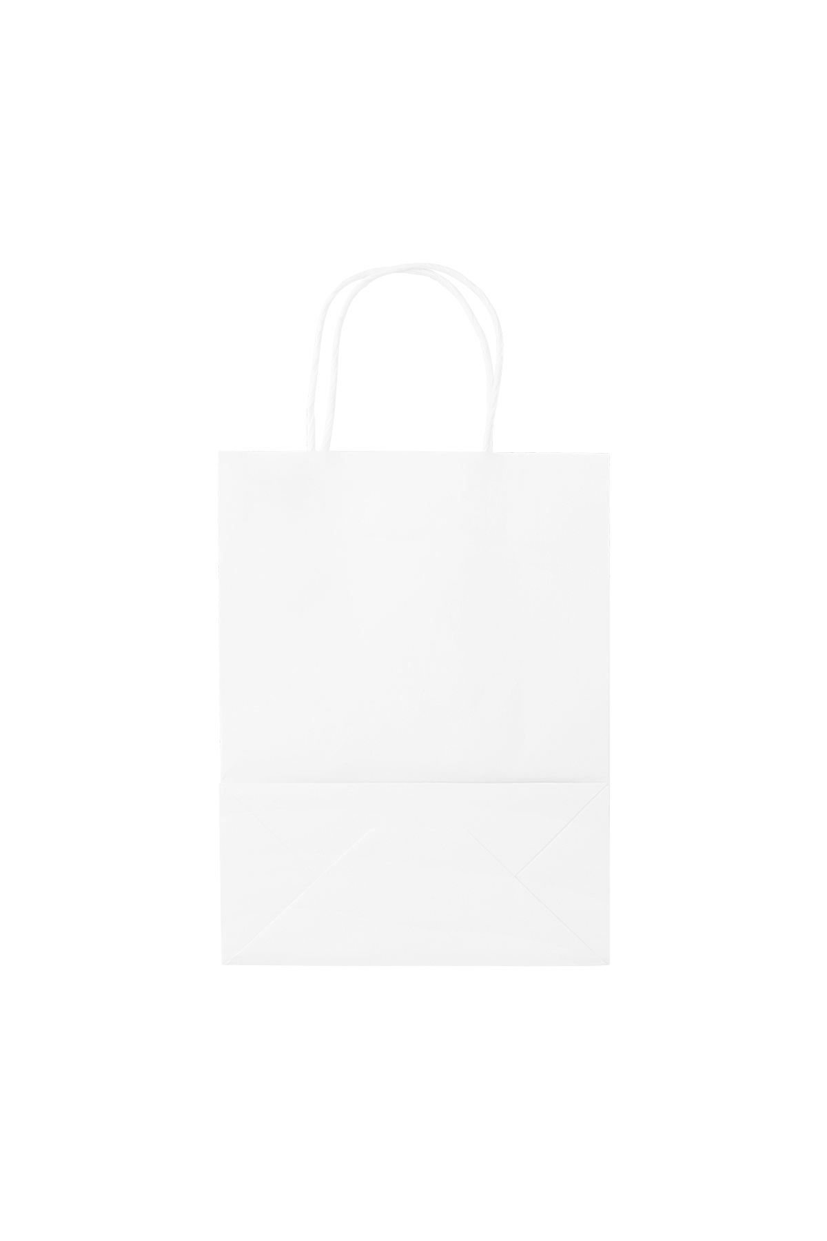 Bags plain 50 pieces small - white Paper h5 Picture2