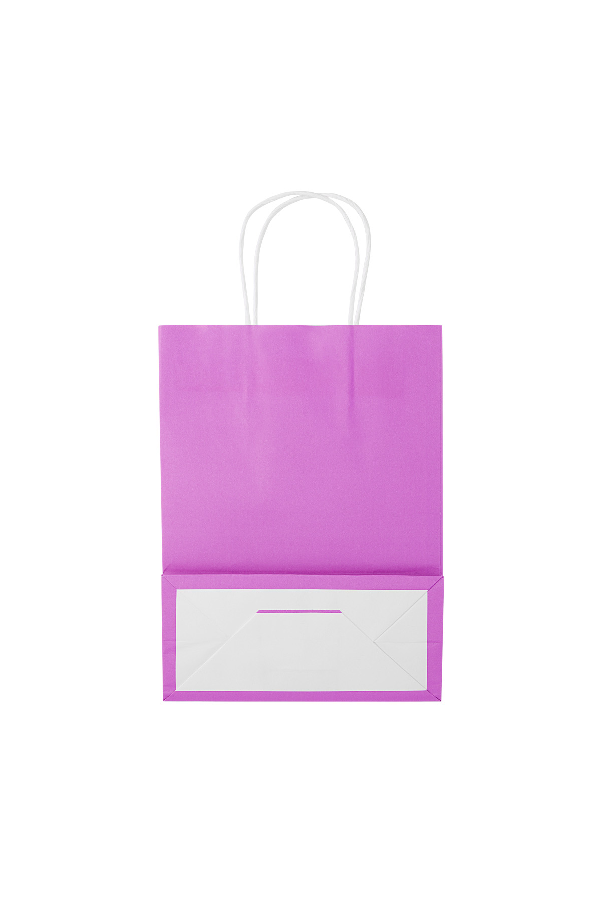 Bags plain 50 pieces small - fuchsia Paper 2