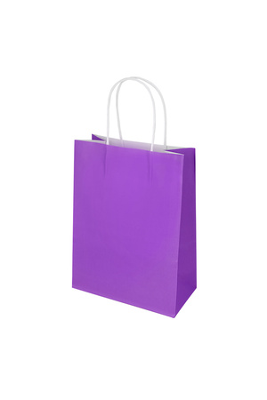 Bags plain 50 pieces small - purple Paper h5 