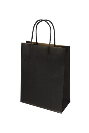 Bolsas color liso 50 piezas medianas - Papel negro h5 