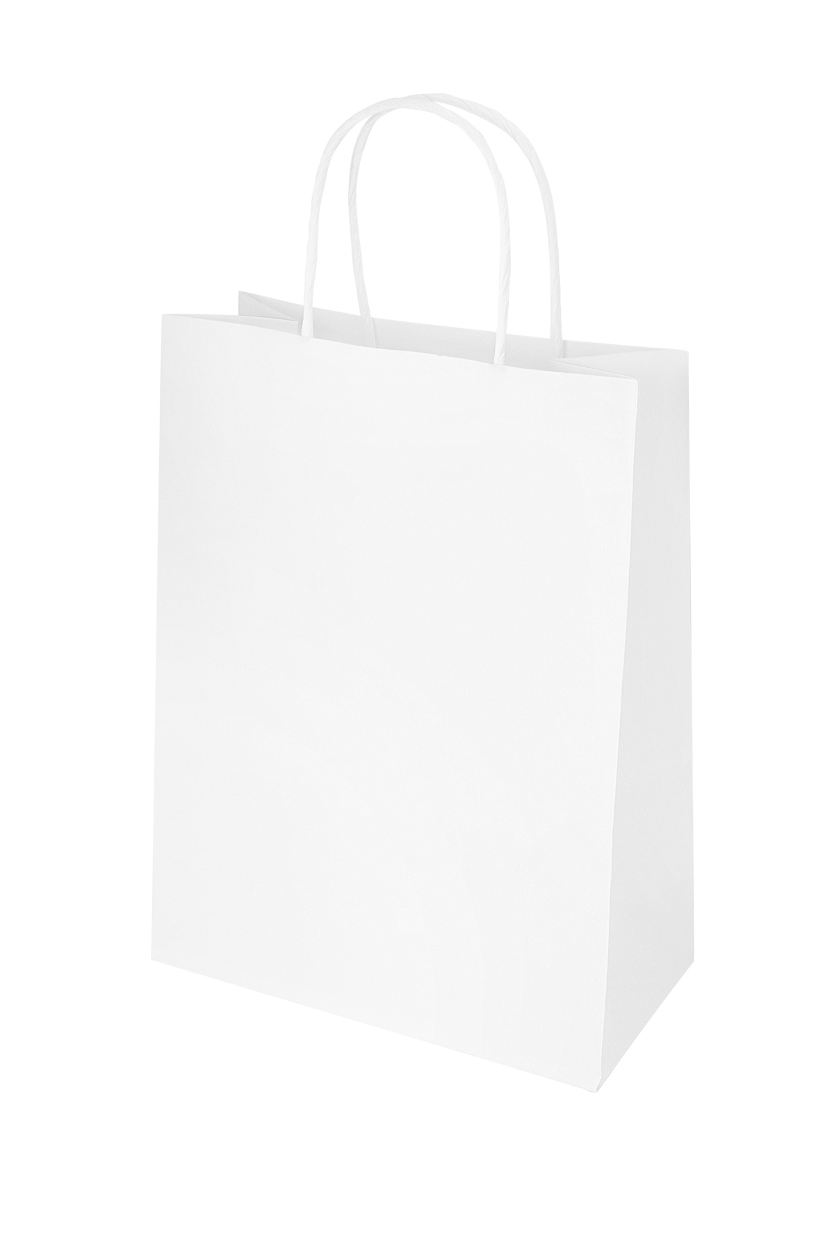 Bags plain 50 pieces large - white Paper 2