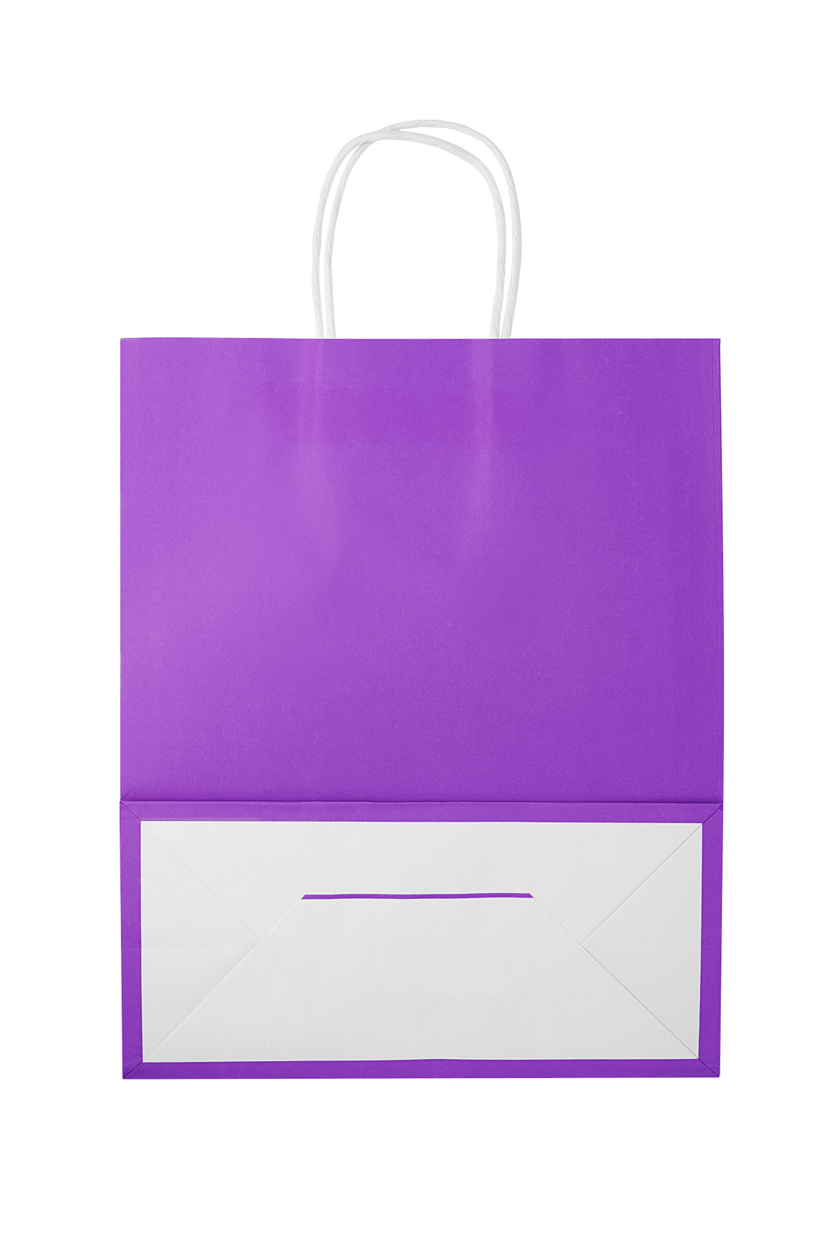 Bolsas lisas 50 piezas grandes - Papel violeta Imagen2