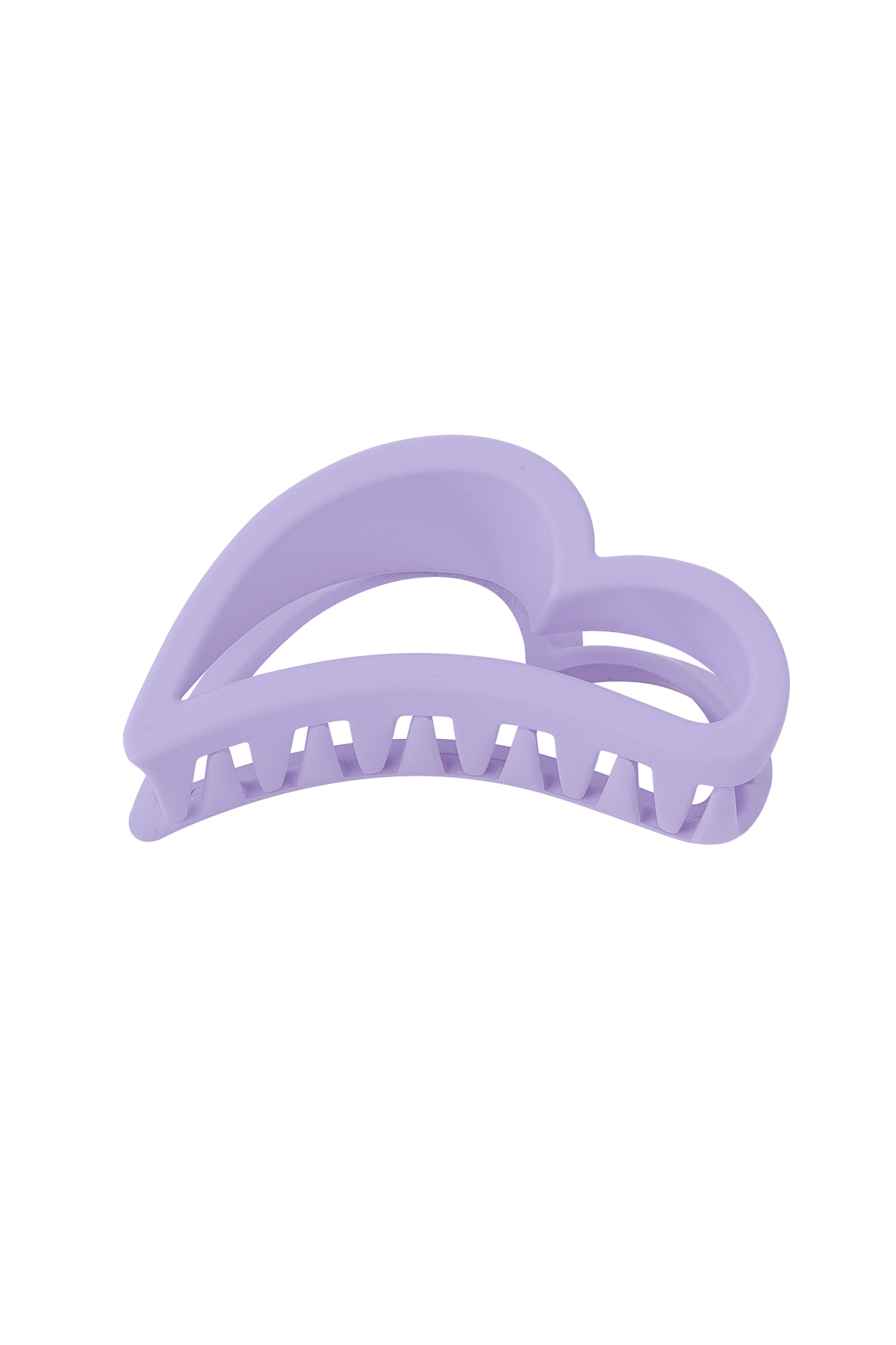 Wing Hair Clip - Purple Plastic h5 