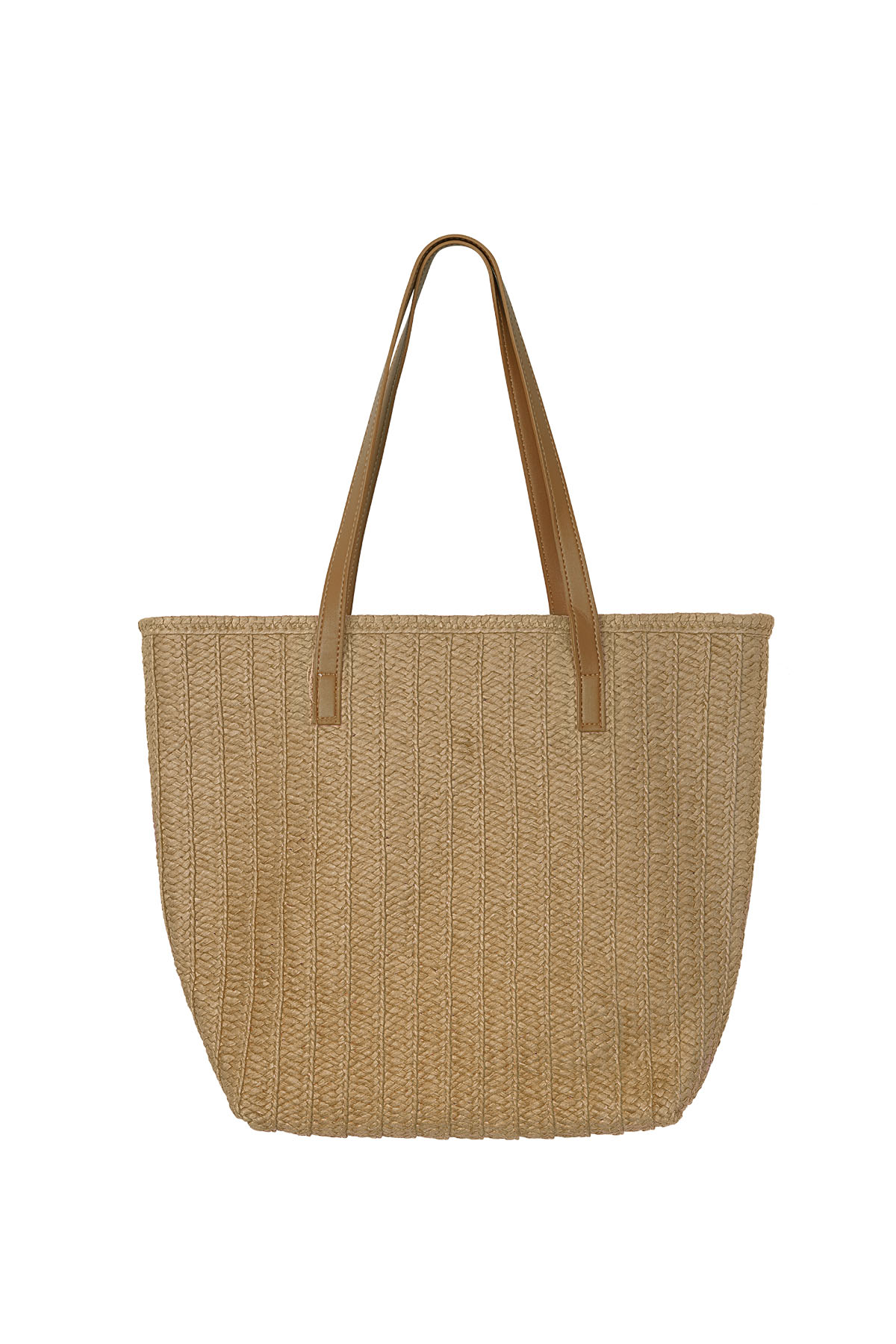 Beach bag with relief beige - paper h5 