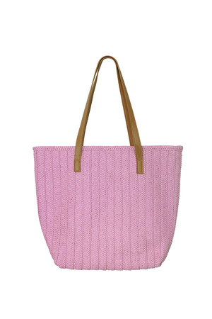 Beach bag with relief purple - paper h5 
