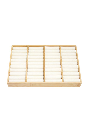 Ring display 4 compartments - off-white h5 