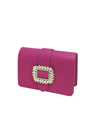 Bag buckle classy - pink h5 