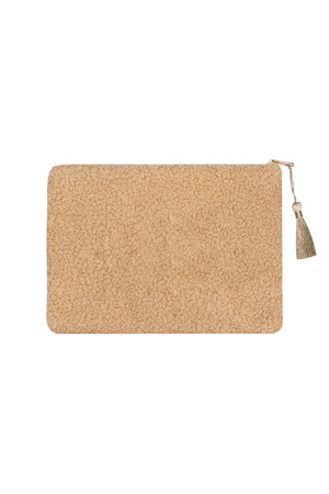 Make-up bag teddy life is beautiful beige h5 Picture2