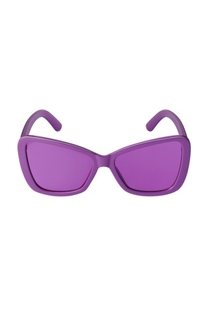 Gafas de sol cat eye simple - violeta h5 Imagen4