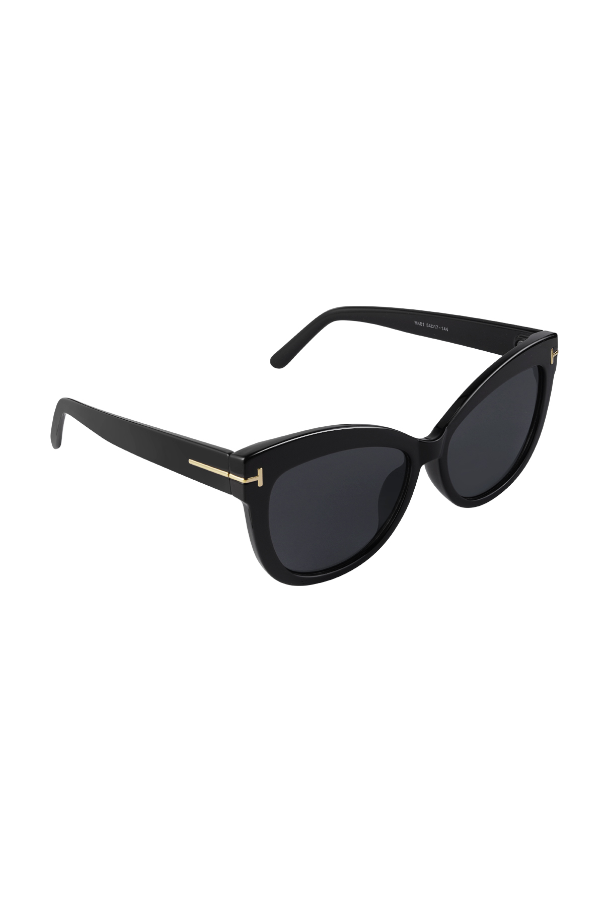 Sonnenbrille Katzenauge - schwarz