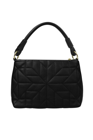 Stitched handbag black h5 