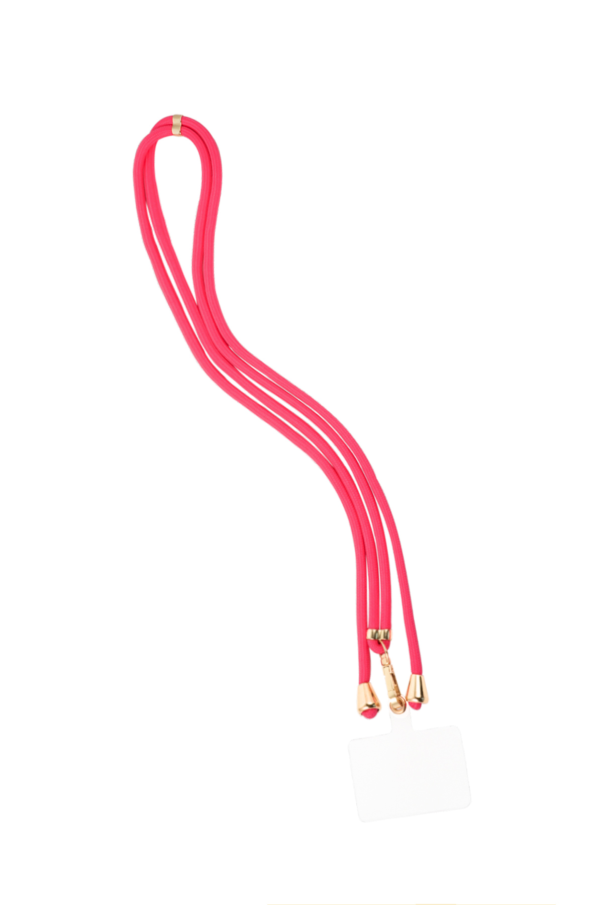 Telephone cord subtle print - pink