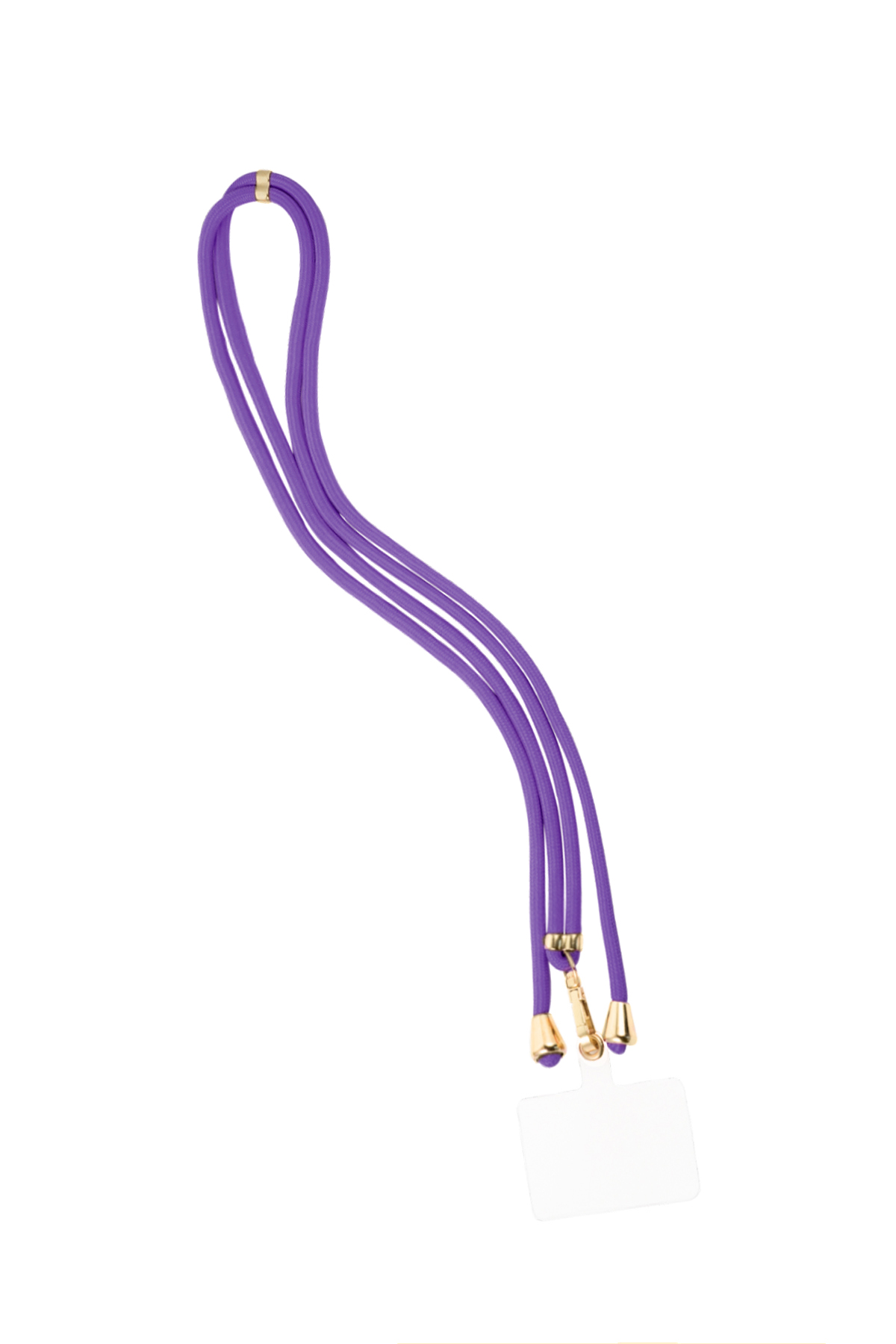 Telephone cord subtle print - purple