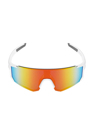 Sunglasses future - white/grey/colour h5 Picture5