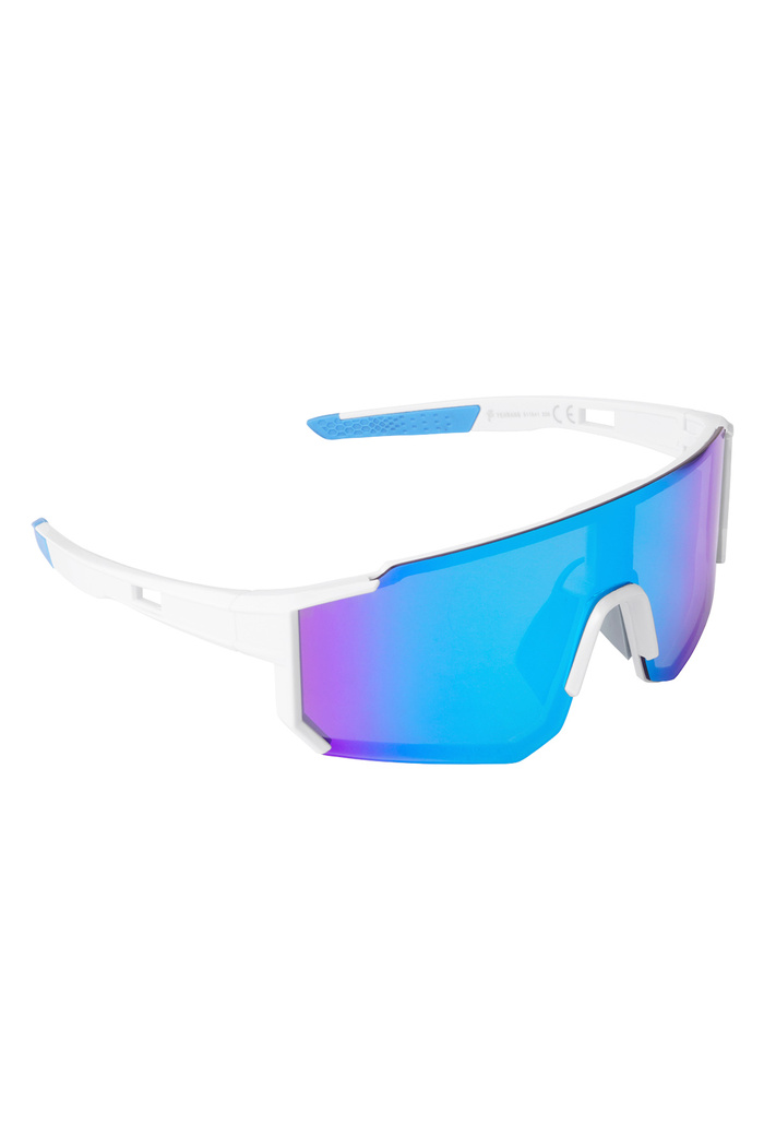 Gafas de sol futuro - blanco/azul 