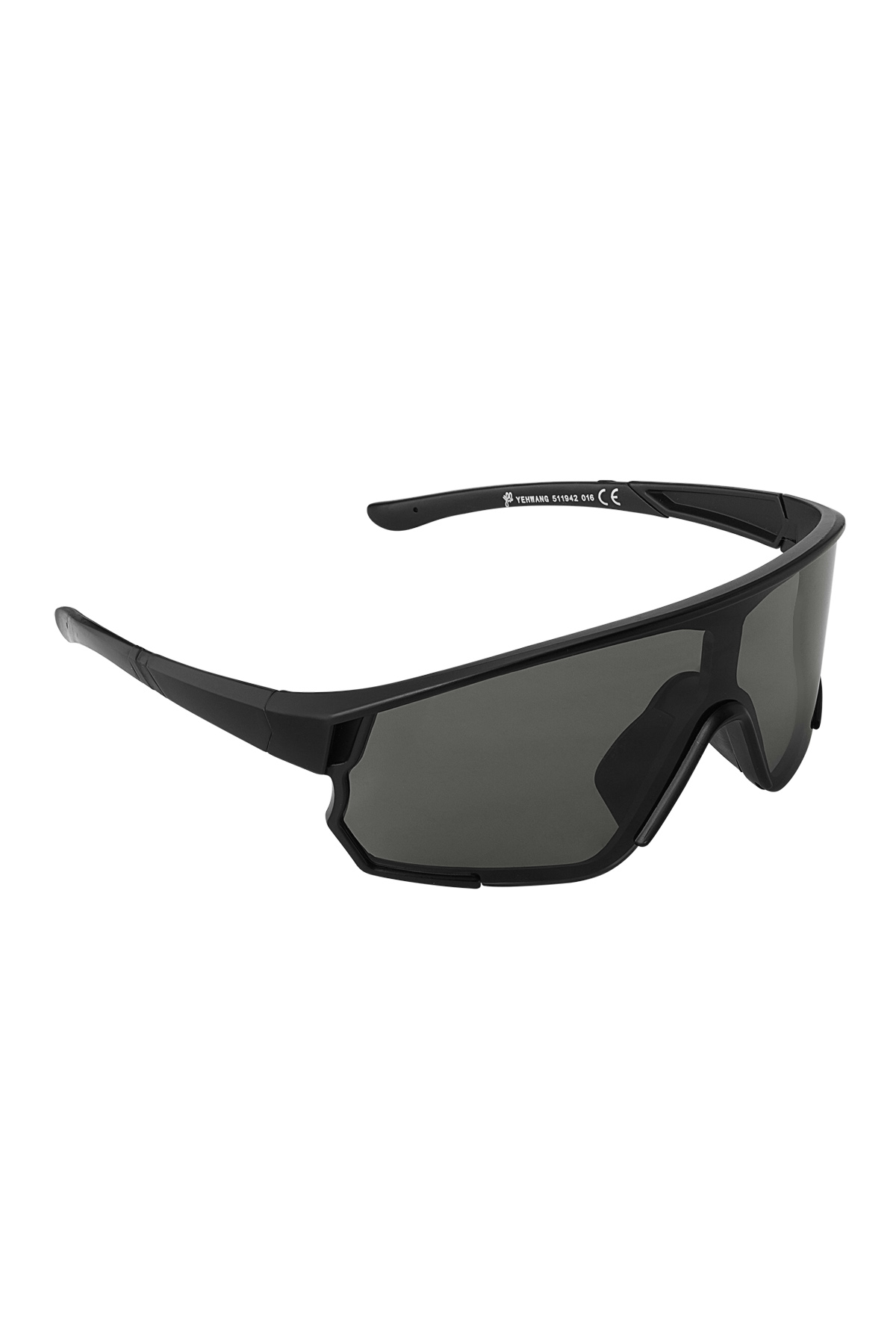 Sonnenbrille mit schwarzen Gläsern – schwarz