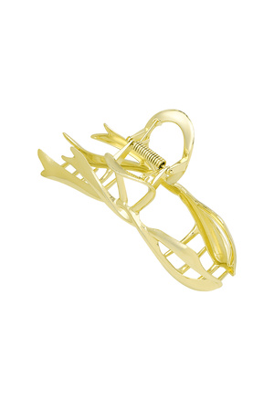 Bow hair clip gold h5 Picture3