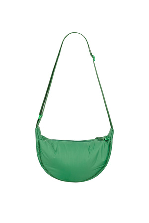 Shoulder bag half moon - green h5 