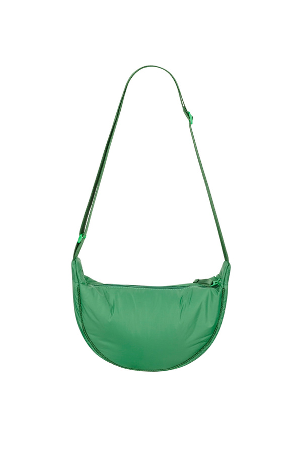 Shoulder bag half moon - green