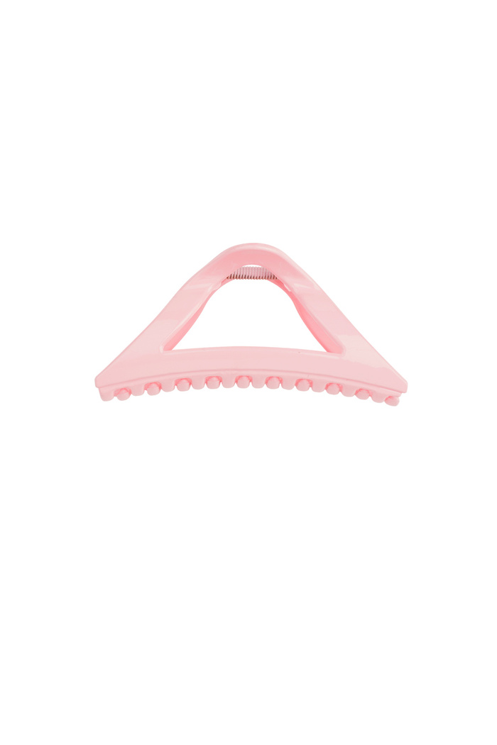 Haarclip zomerse triangle - roze 