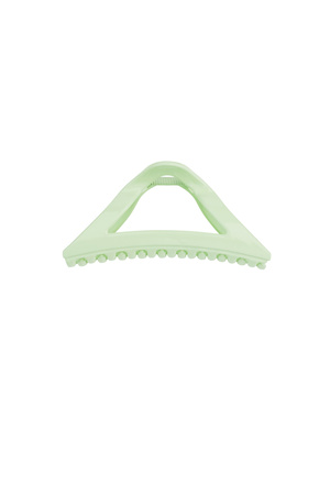 Hair clip summer triangle - green h5 