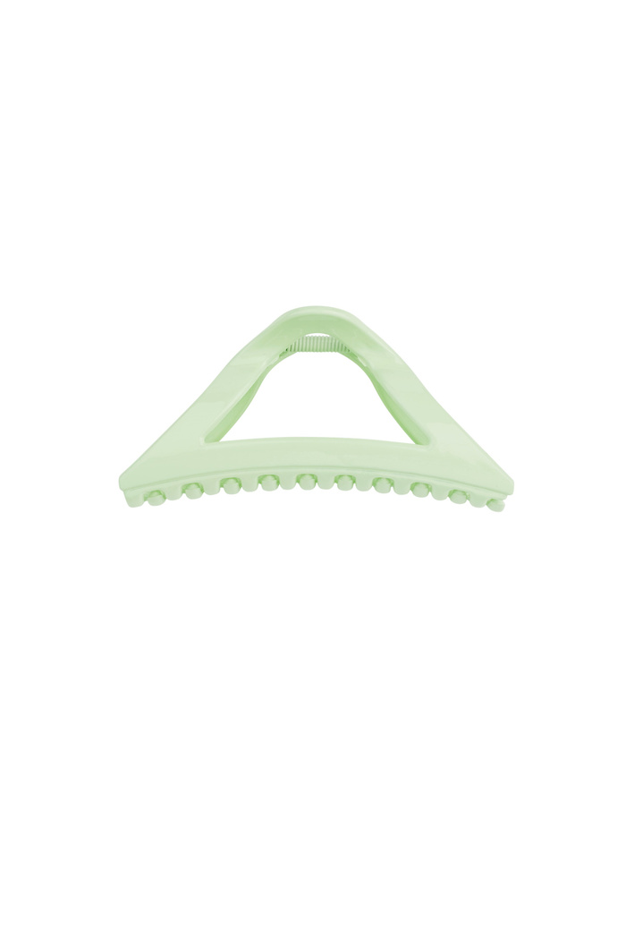 Hair clip summer triangle - green 