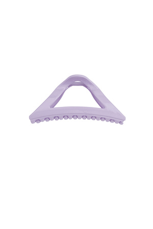 Hair clip summer triangle - purple h5 