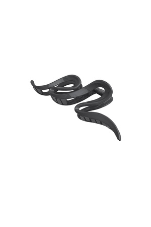 Ästhetische Haarspange für Locken – schwarz h5 