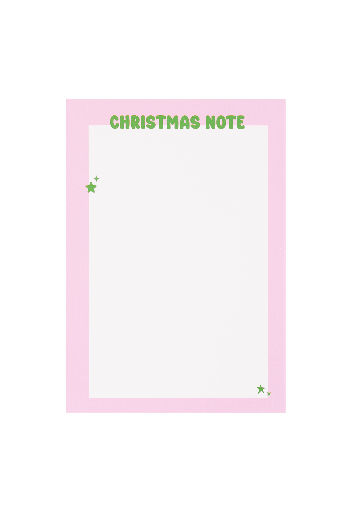 La tarjeta de felicitación navideña se siente un poco como Navidad: rosa Imagen2