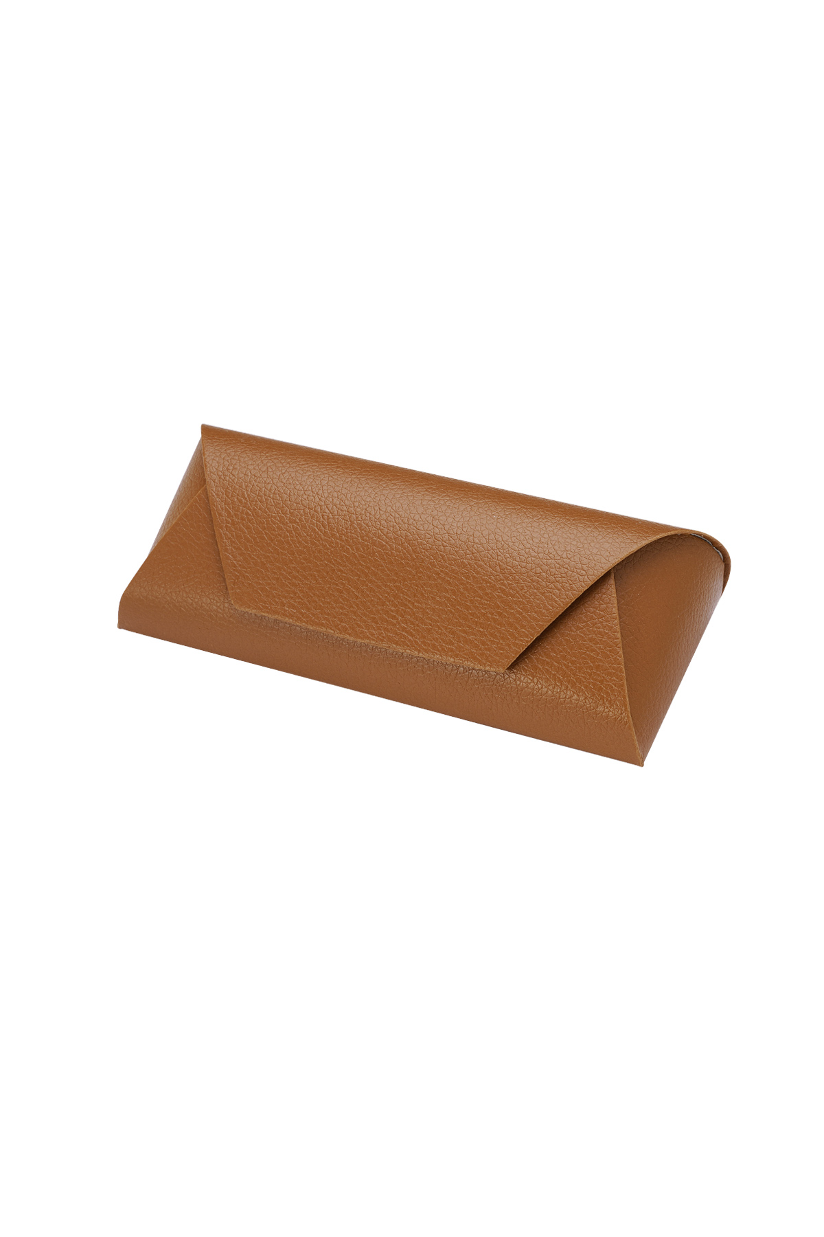 Simple basic sunglasses case - brown 2