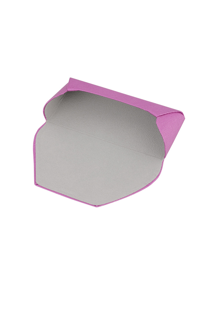 Kleurrijke zonnebrillenhoes - roze Afbeelding3