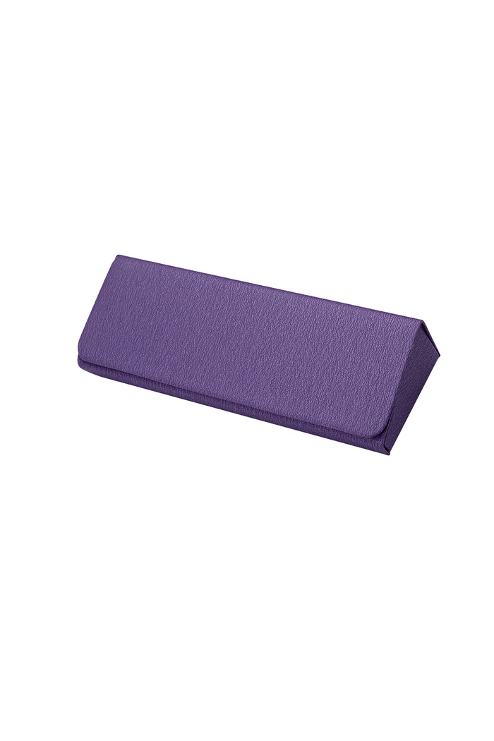 Sunglasses case simple - purple 